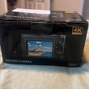 4K Ultra HD Digital Camera - Black